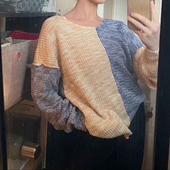 Urban Outfitters Colour block knit sweater - Picture 2 of 3